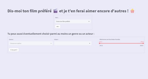 Screenshot of Cinemat